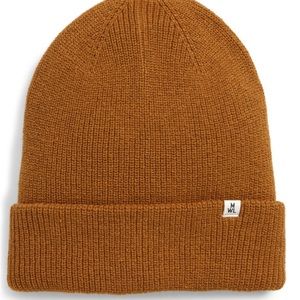 Madewell Brown Recycled Cotton Beanie